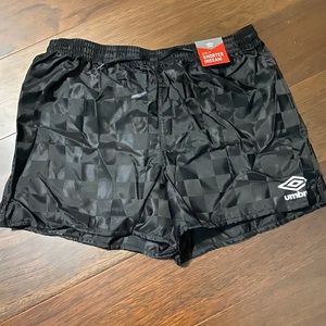 Black Umbro Kid’s Soccer Shorts